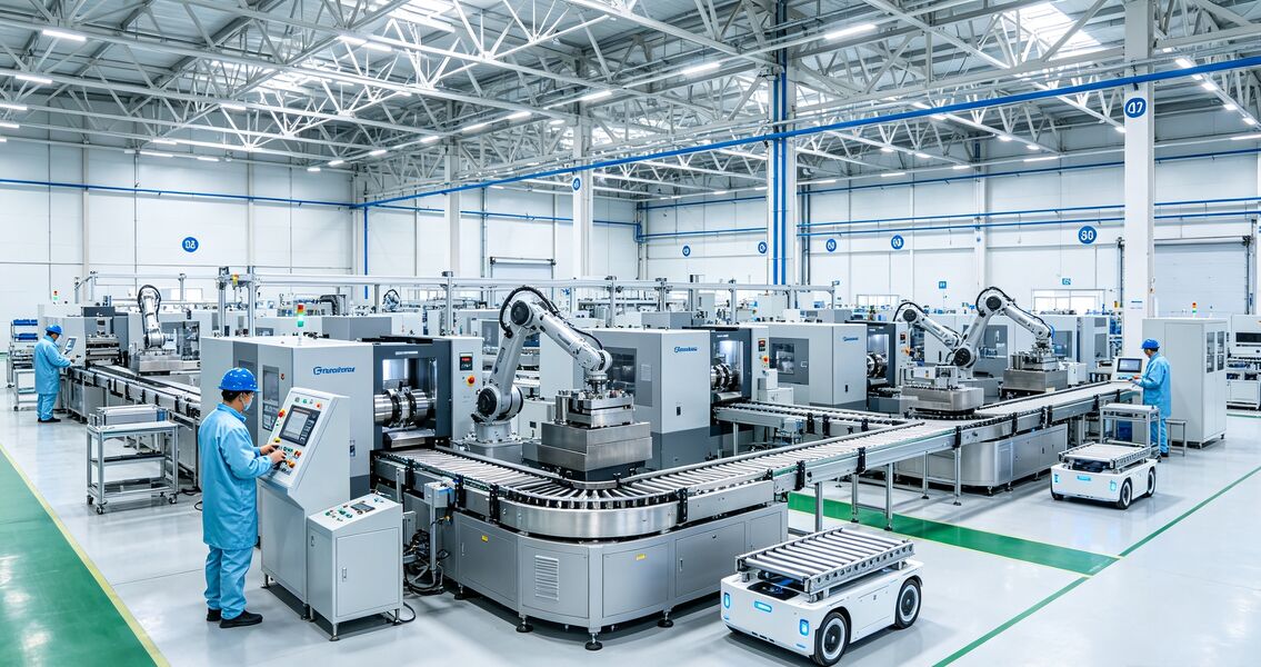 CQCY Automation Limited üretici üretim hattı